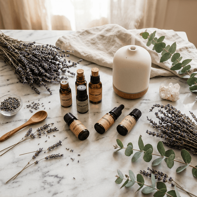 Óleos essenciais e aromaterapia
